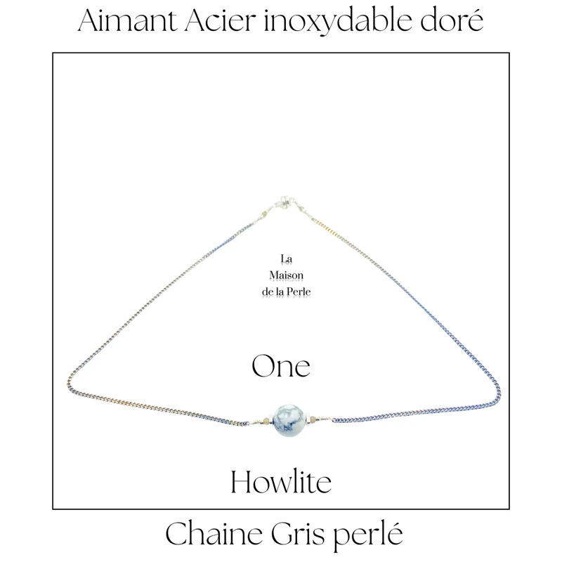 Choker One - Howlite