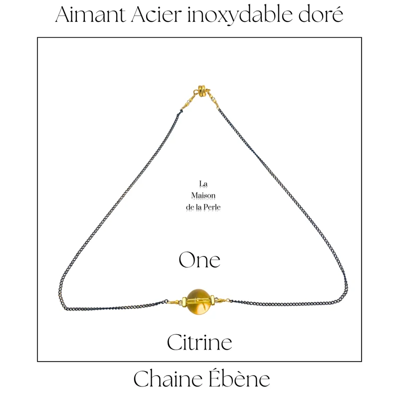 Choker One - Citrine