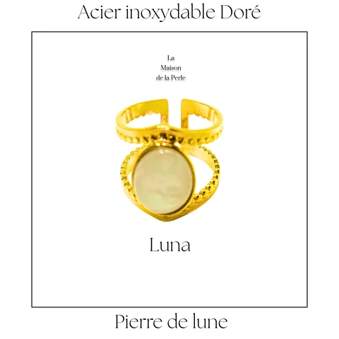 Bague ouverte - Luna