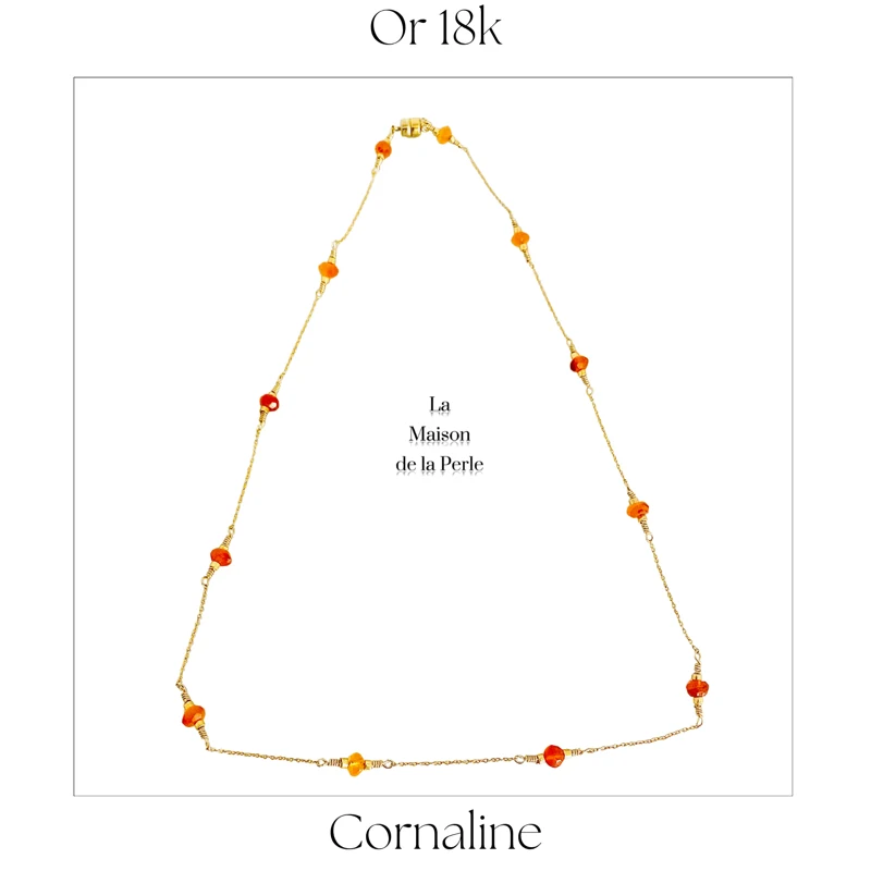 Choker Cornaline