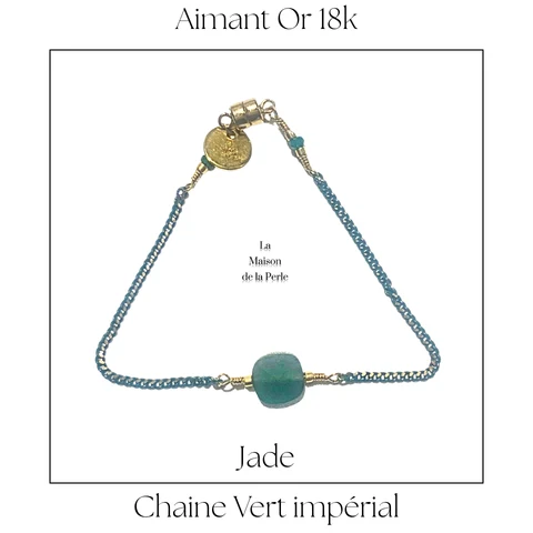 Bracelet Magnétique - Jade