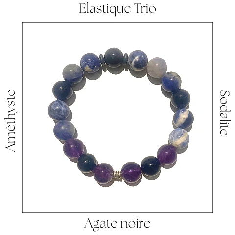 Bracelet Élastique Trio - Mind
