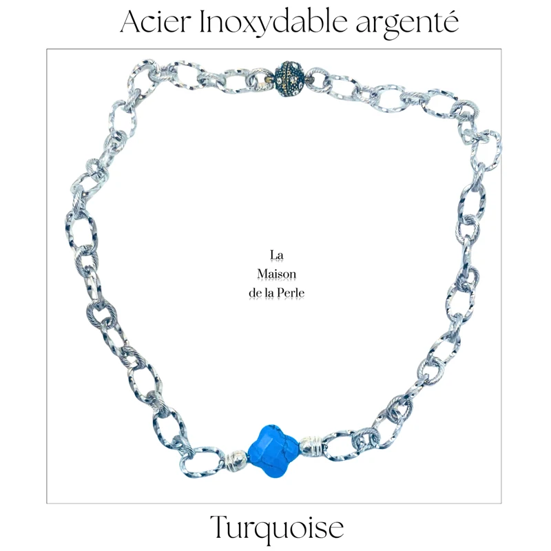 Choker Célia Turquoise