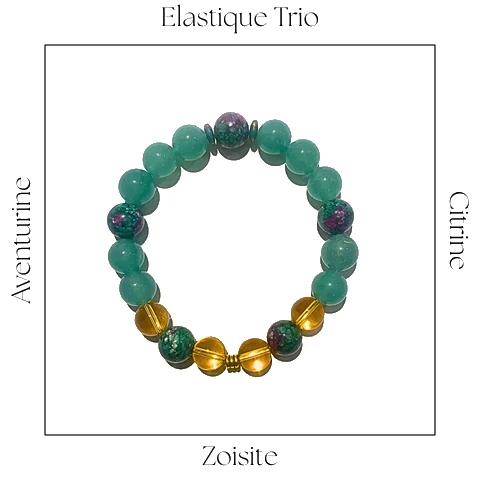 Bracelet Élastique Trio - Chance