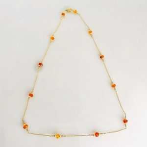 Choker - Cornaline - PRÉCIEUX