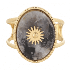 Bague ouverte Sun Labradorite - BASICS
