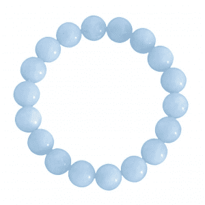 Bracelet élastique Uno Aigue-marine