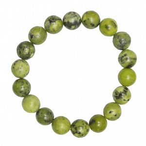 Bracelet élastique Uno Chrysoprase citron