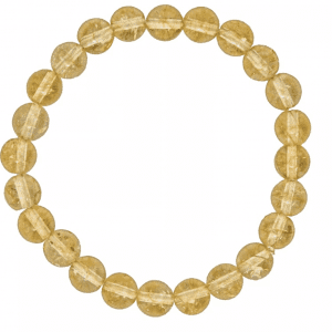 Bracelet élastique Uno Citrine