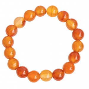 Bracelet élastique Uno Cornaline