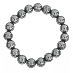 Bracelet élastique Uno Hématite