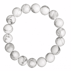 Bracelet élastique Uno Howlite