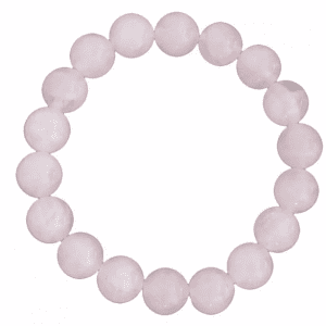 Bracelet élastique Uno Quartz rose
