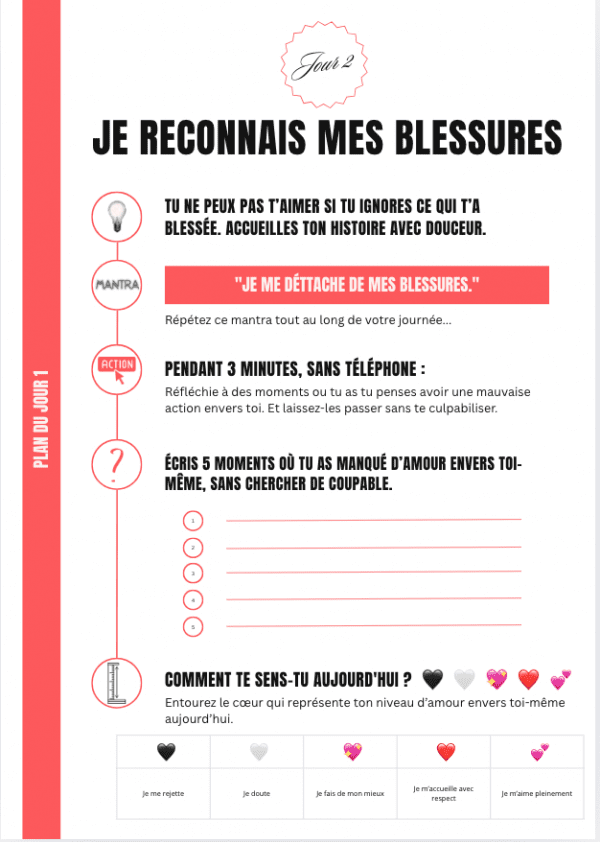 21 jours pour cultiver l’amour de soi – Programme – Image 2