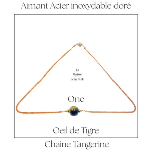 Choker One Œil de tigre