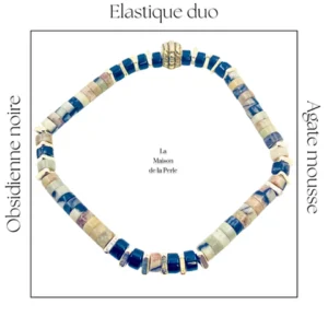 Bracelet élastique Duo Deep