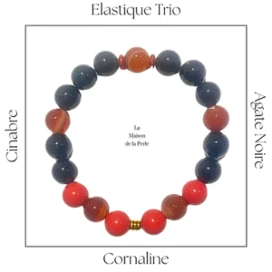 Bracelet élastique Trio Titan