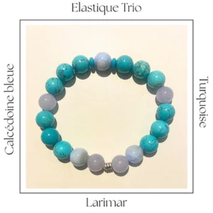 Bracelet élastique Trio Talk