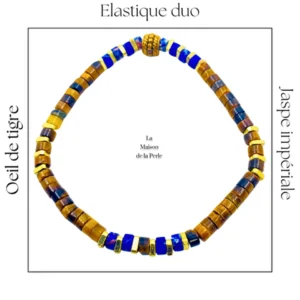 Bracelet élastique Duo Tiger