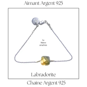 Bracelet aimanté Labradorite