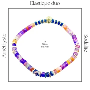 Bracelet élastique Duo Mind