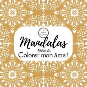 Carnet · Mandalas · Édition Or