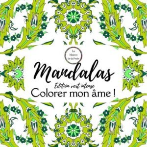 Carnet · Mandalas · Édition Vert intense